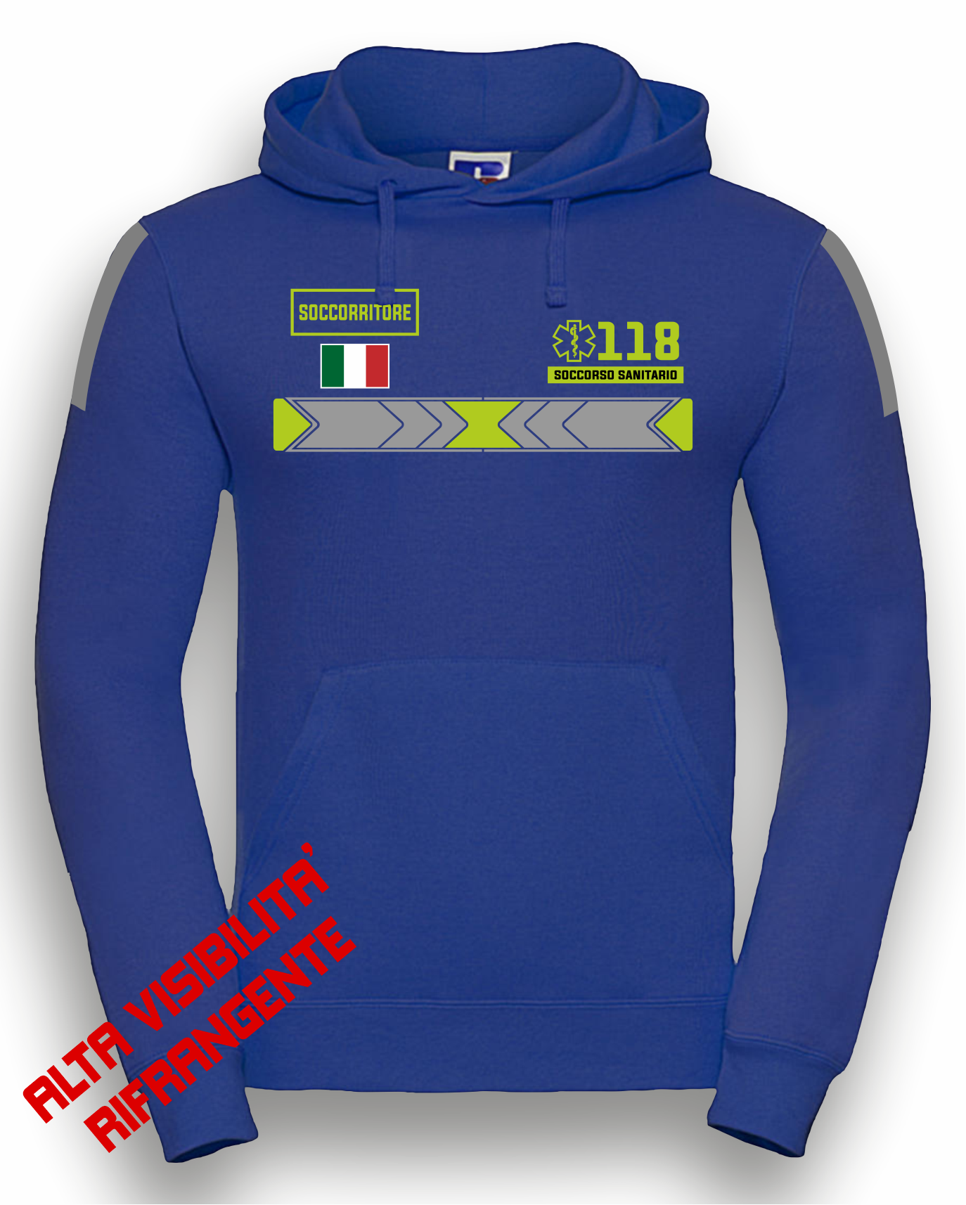 felpa alta visibilita 118