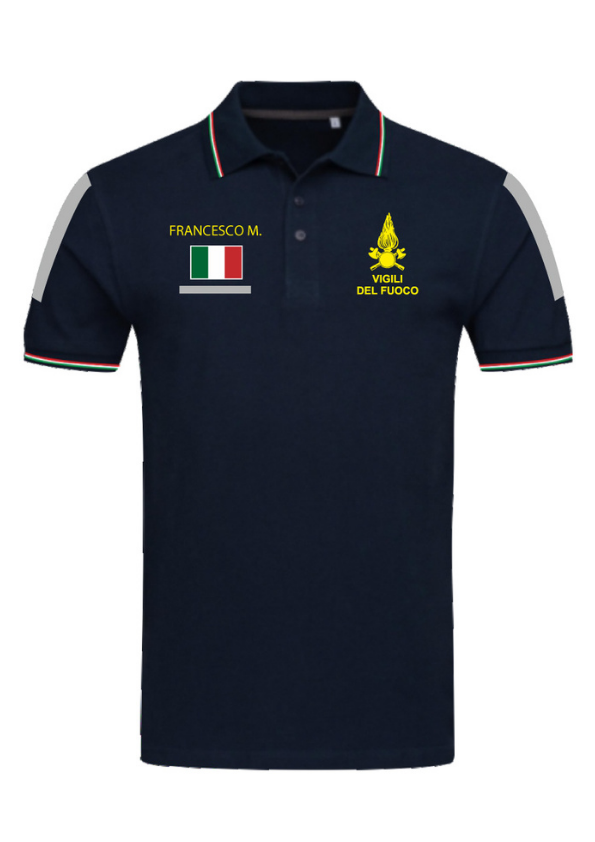 Polo Tricolore VVF