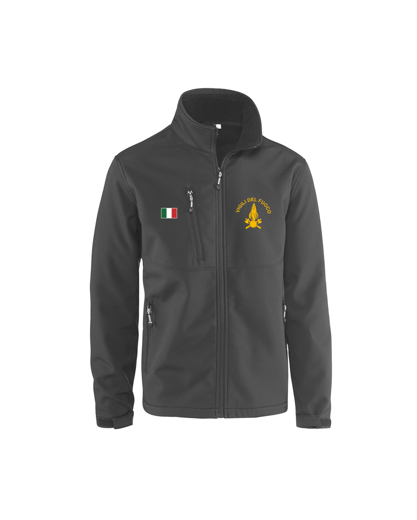 Softshell senza cappuccio vigili del fuoco