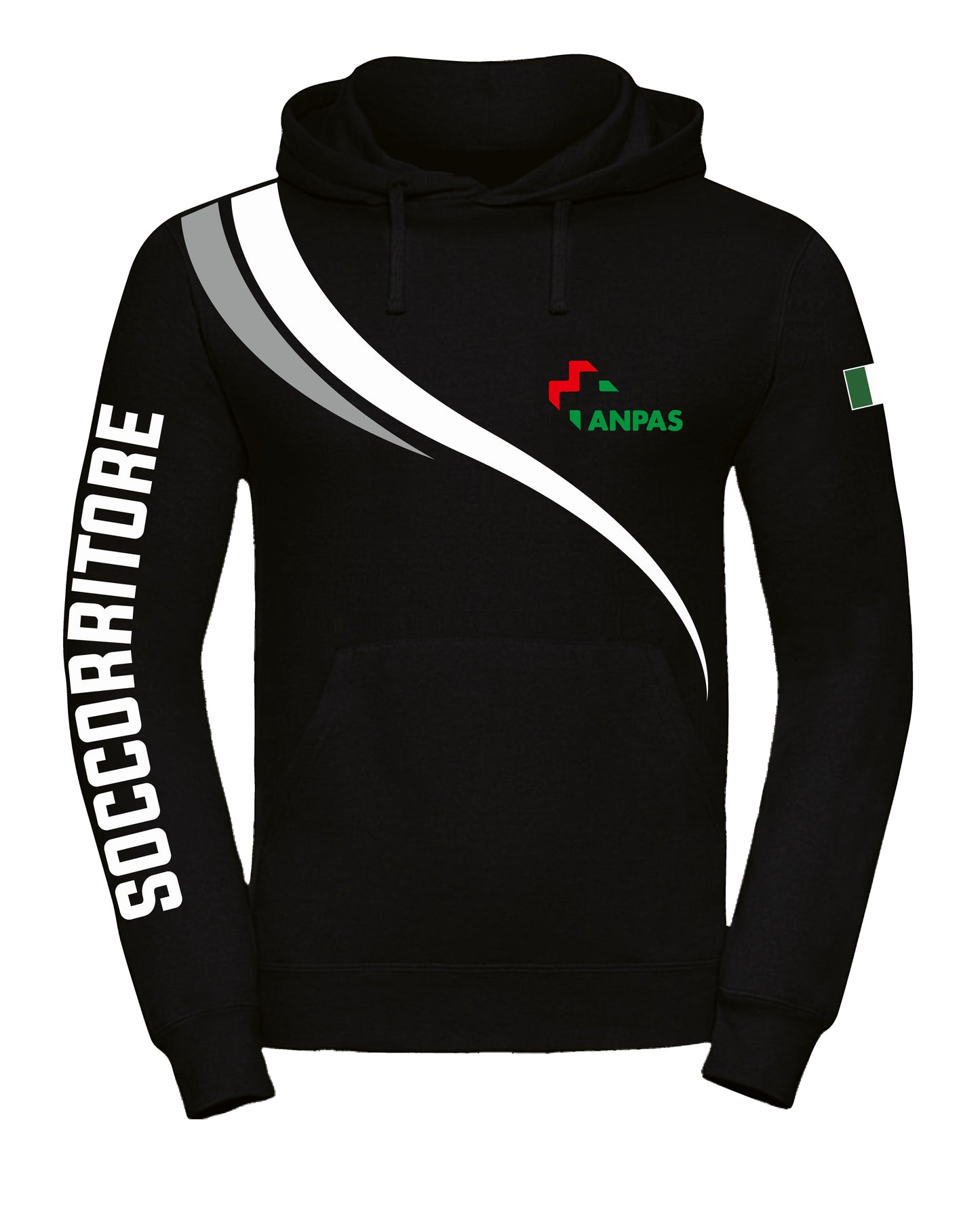 Felpa con cappuccio Anpas nuova collezione 2023