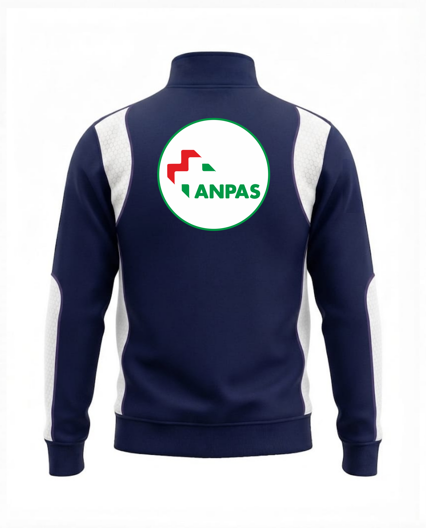 Felpa ESO 2.0 blu scuro ANPAS