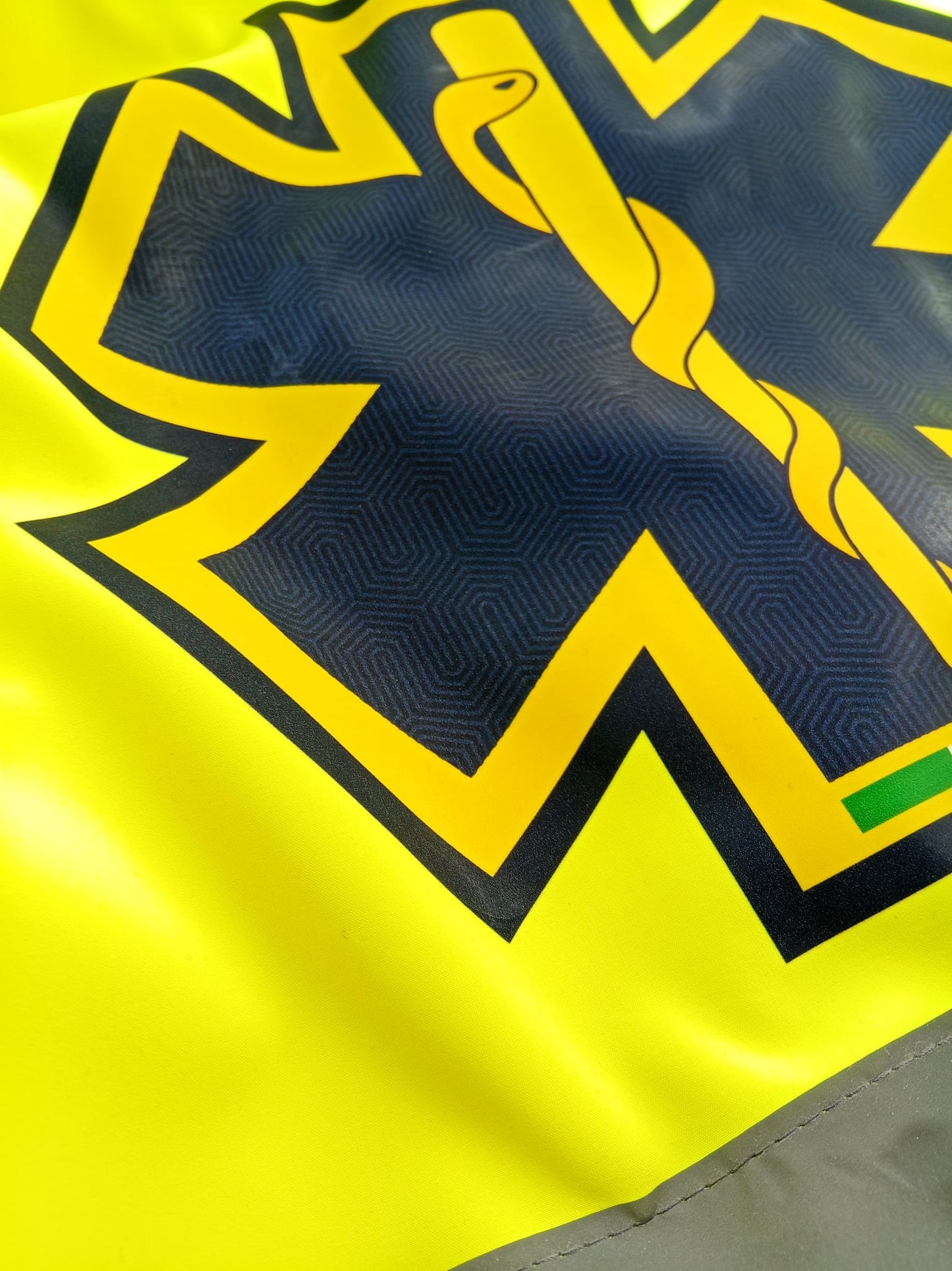 Giacca softshell alta visibiltà del 118 Soccorso Sanitario