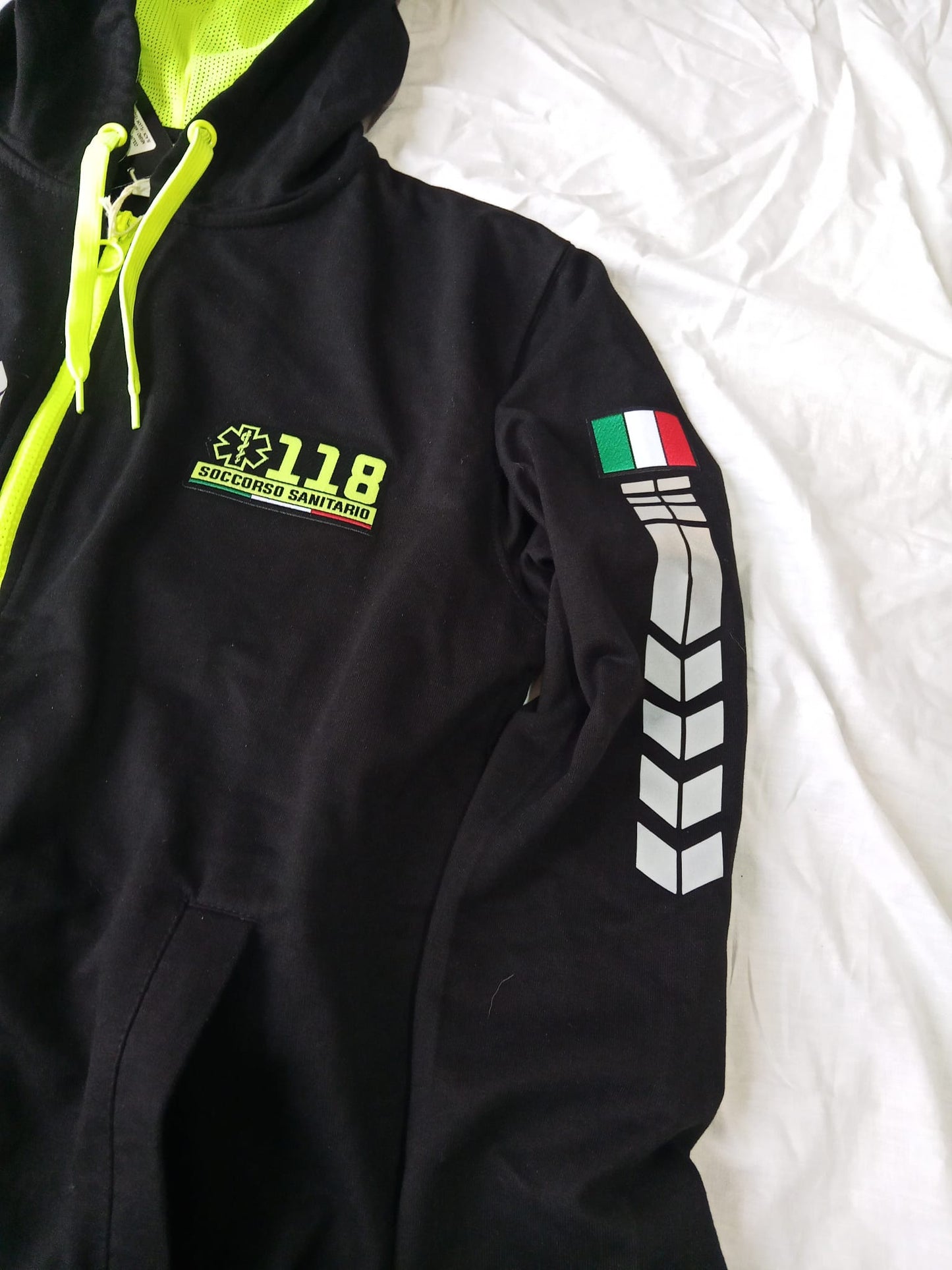 Tuta del 118 in alta visibilità