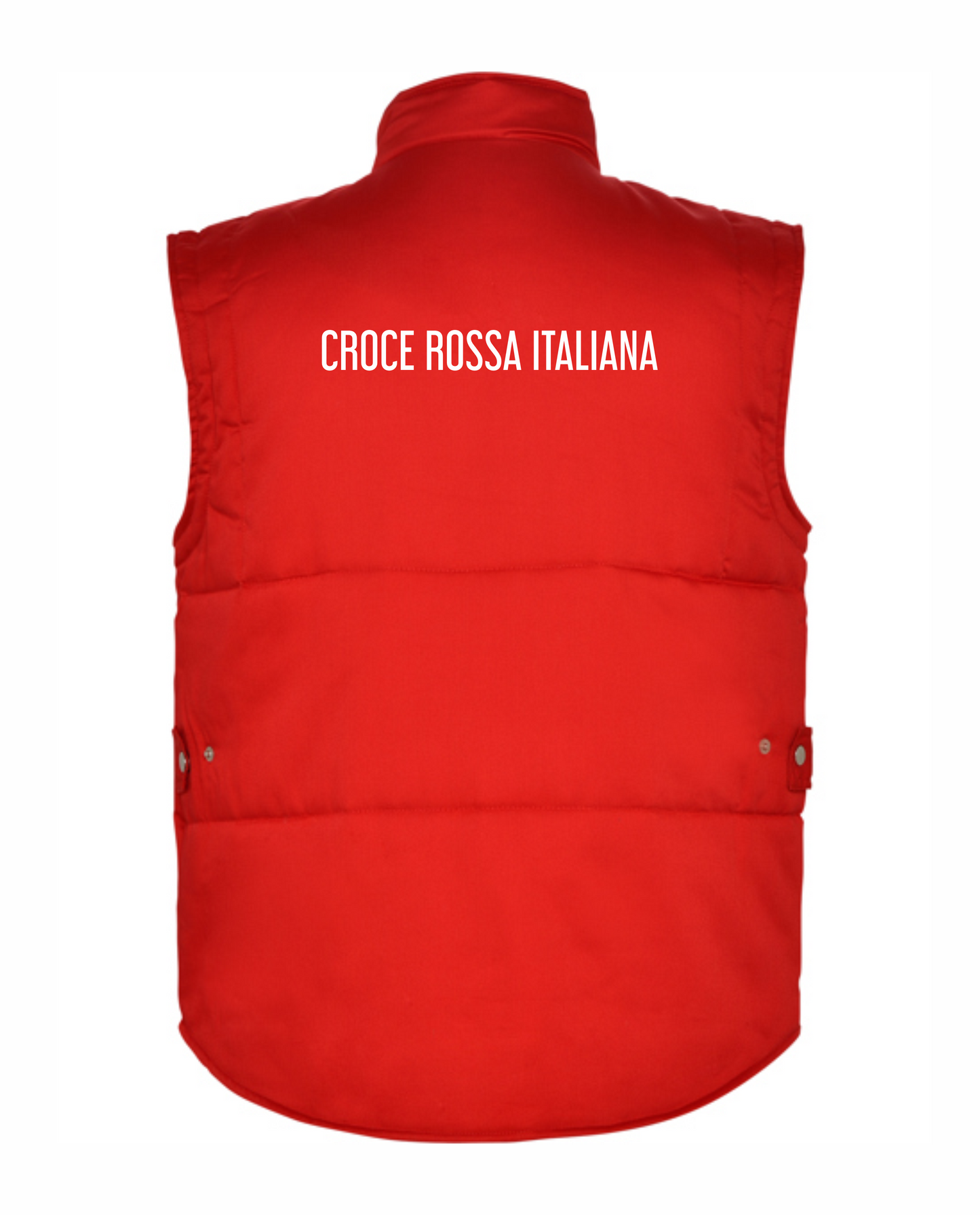 Giacca smanicata imbottita