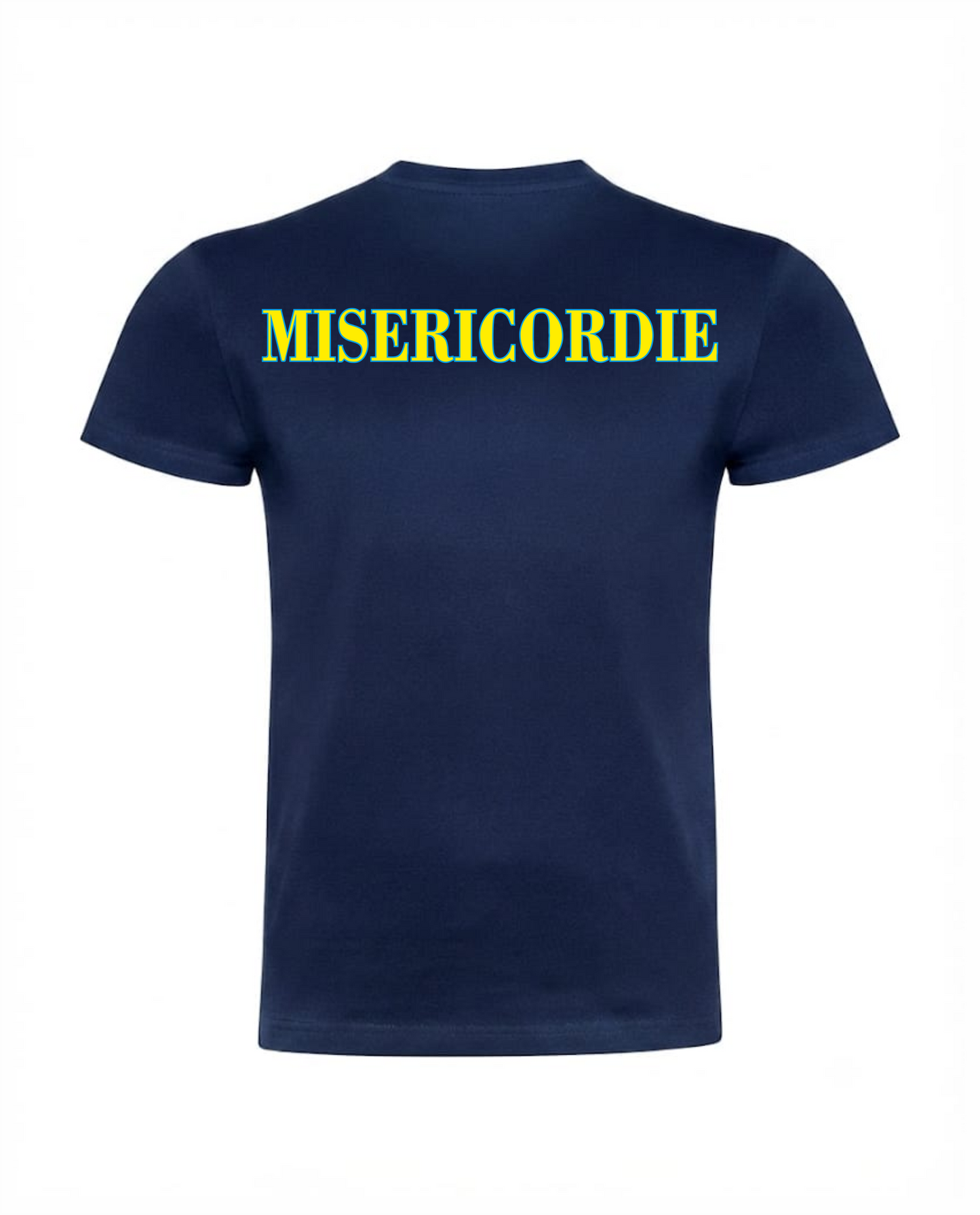 T-shirt LINEAR blu scuro Misericordie