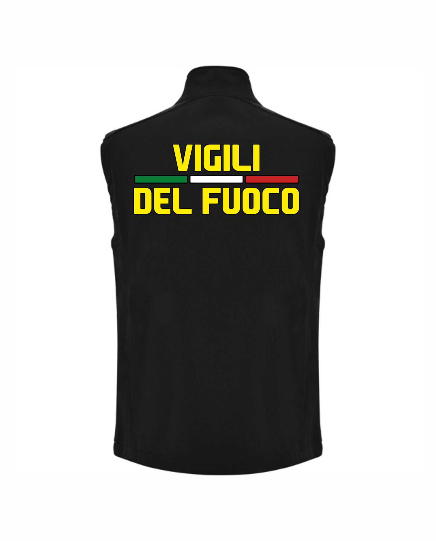 Softshell smanicato VIGILI DEL FUOCO