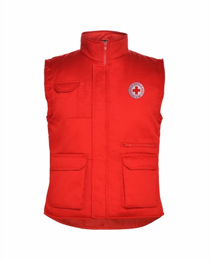 Giacca smanicata imbottita della Croce Rossa