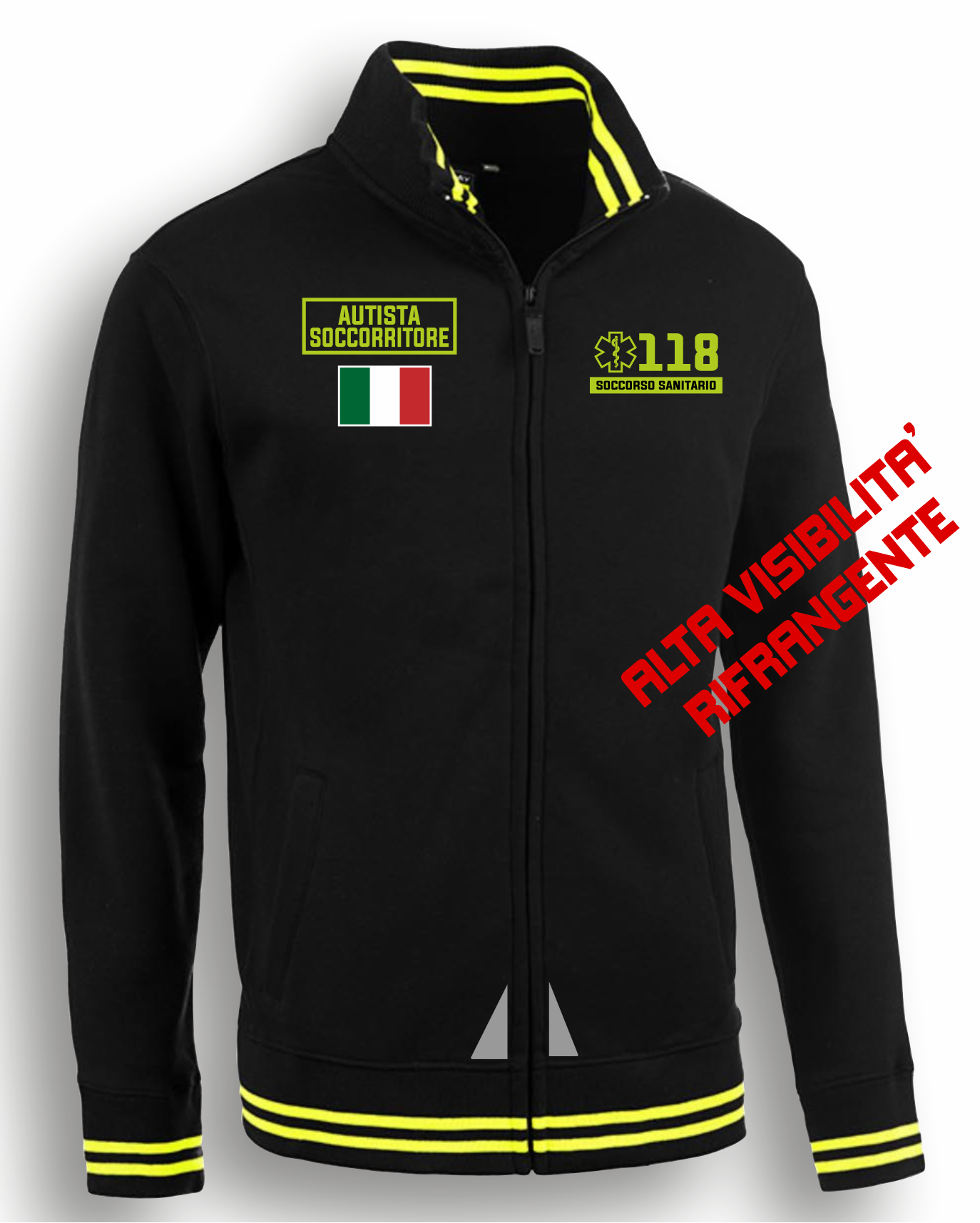 felpa 118 alta visibilita