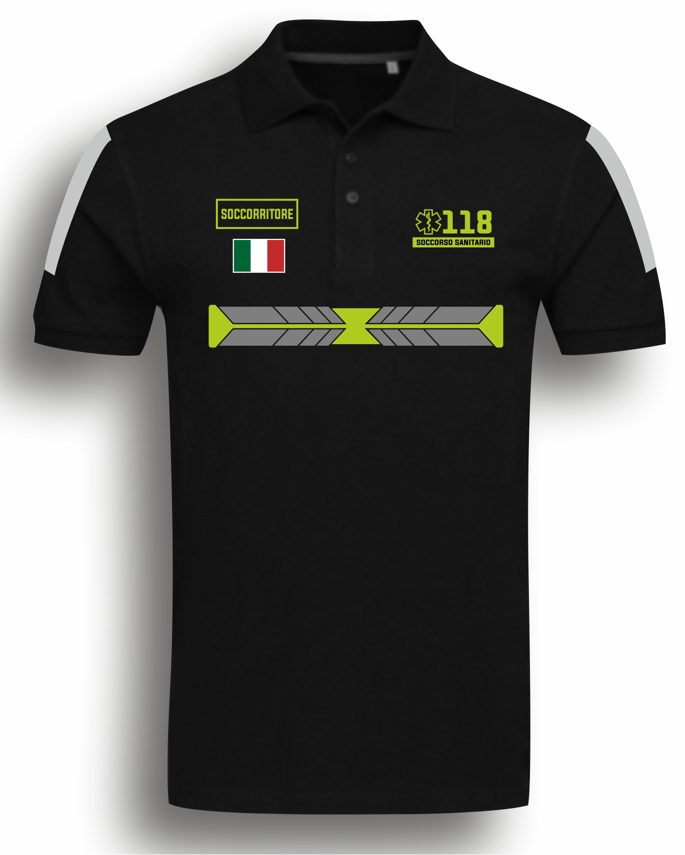 Polo 118 alta visibilità rifrangente