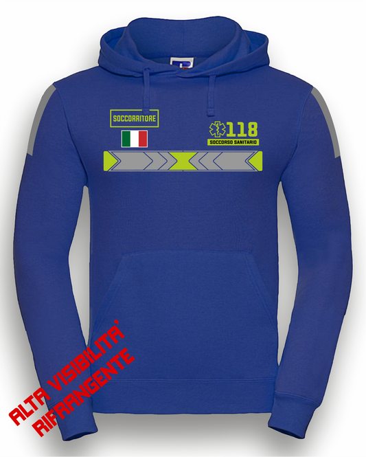 felpa alta visibilita 118