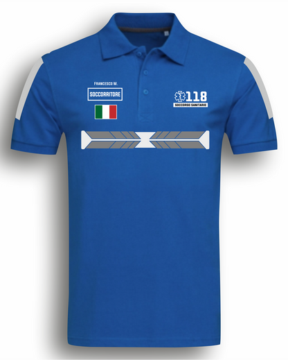 Polo 118 alta visibilità rifrangente