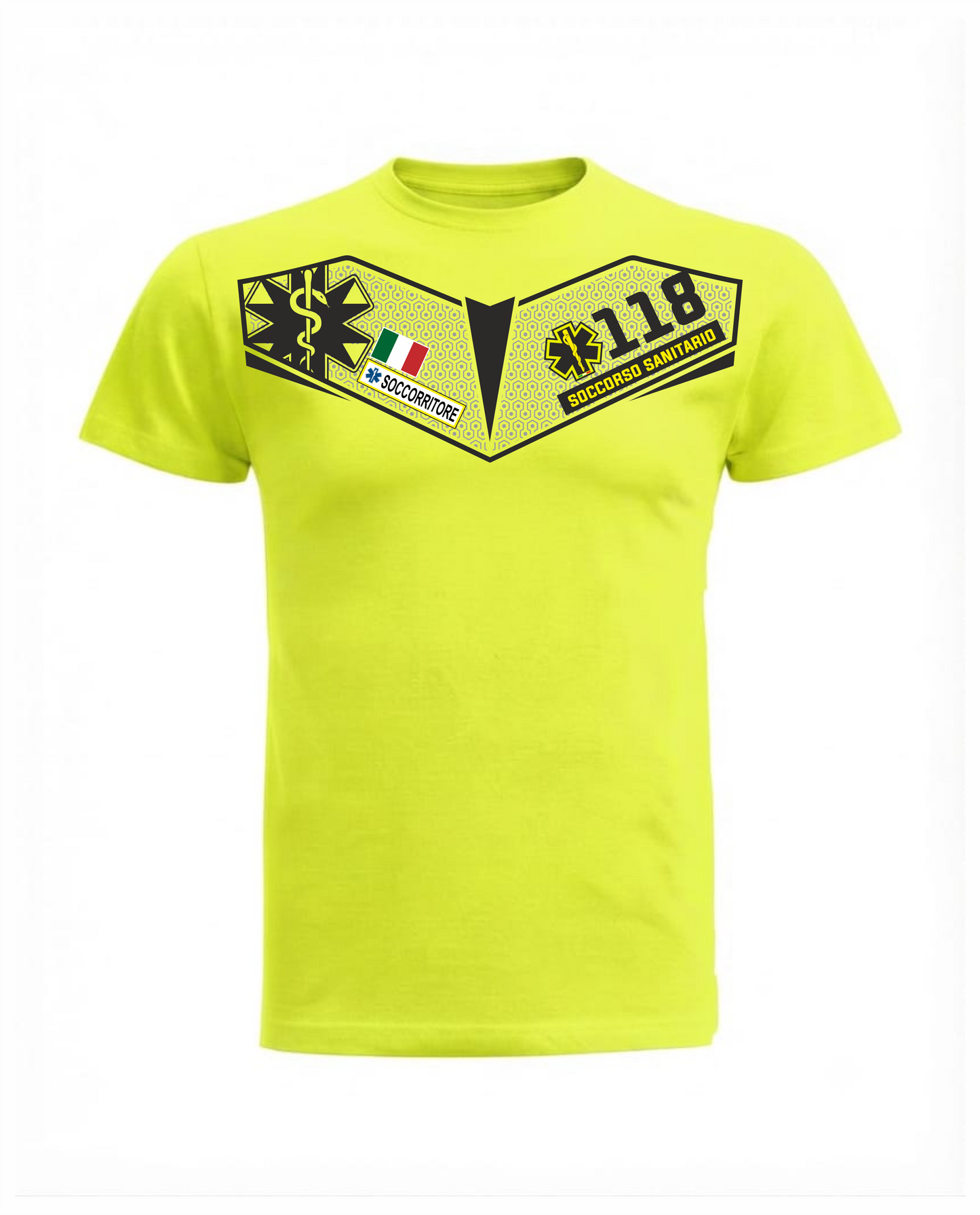 T-shirt C2 gialla 118
