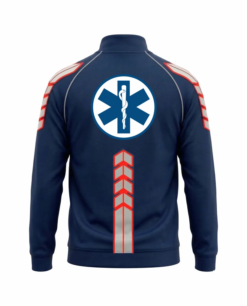 Giacchetta blu scuro Alta Visibilità JACKET 118