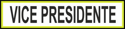 Toppa personalizzabile con velcro