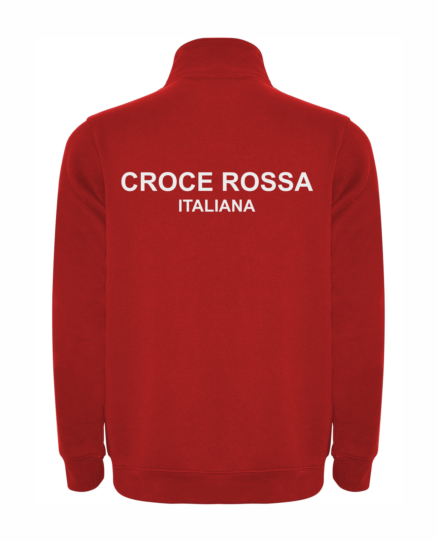 Felpa MEZZA ZIP Croce Rossa