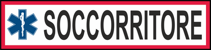 Toppa personalizzabile con velcro
