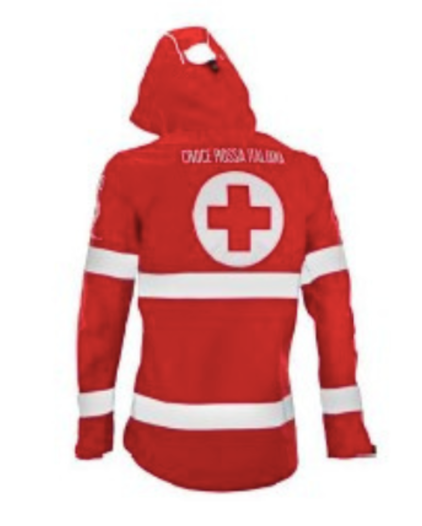 Guscio impermeabile capitolato Croce Rossa