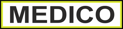 Toppa personalizzabile con velcro
