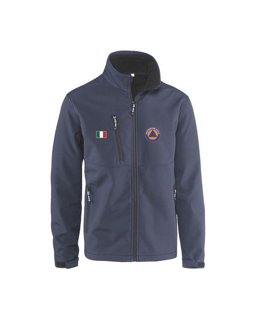 Giacca Softshell senza cappuccio della Protezione Civile