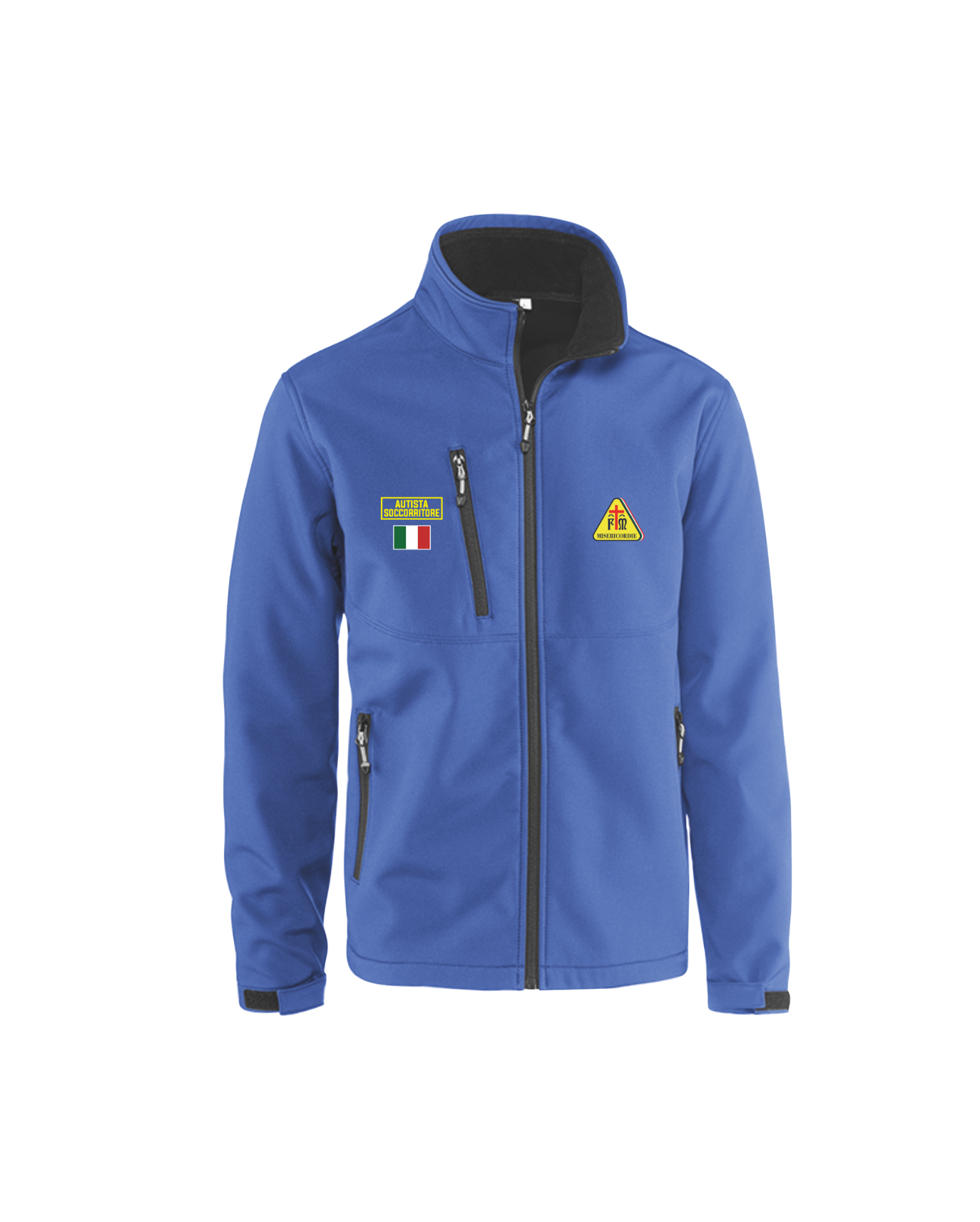 Giacca Softshell senza cappuccio misericordie