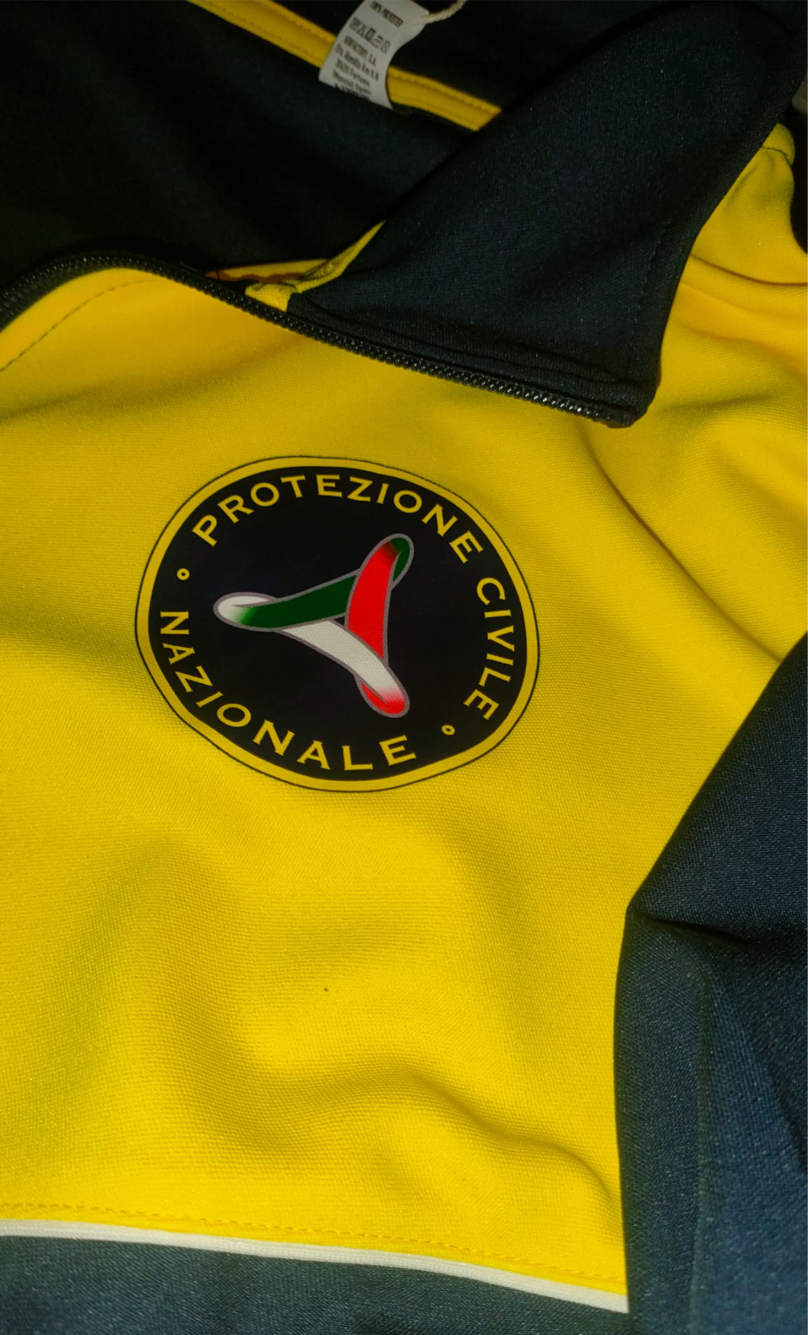 Tuta Protezione Civile