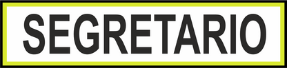 Toppa personalizzabile con velcro