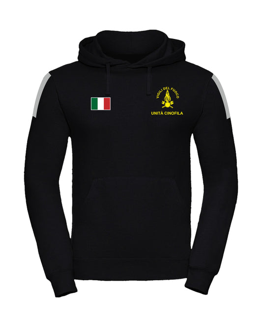 Felpa con cappuccio VVF UNITÀ CINOFILA