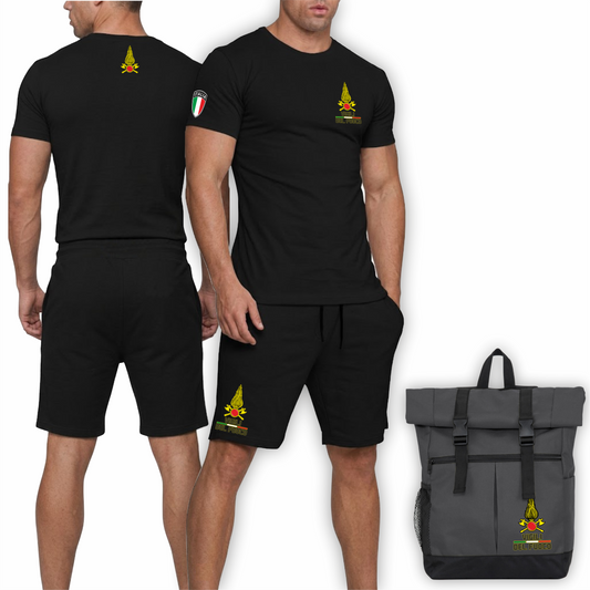 KIT MAGLIA CON PANTALONCINO + ZAINO