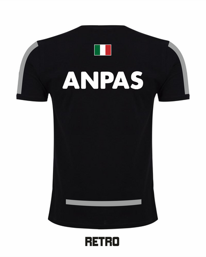T-shirt ANPAS alta visibilità rifrangente