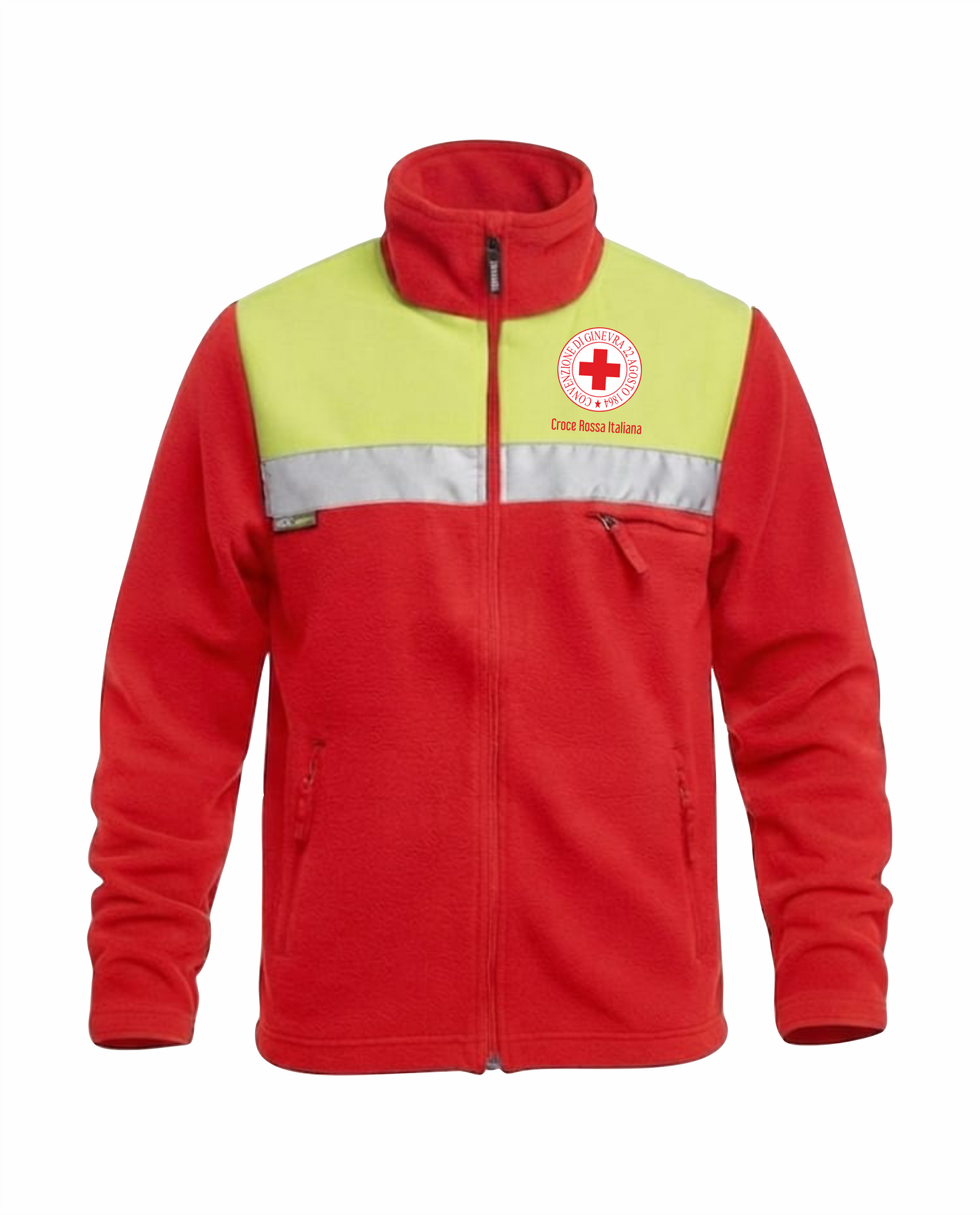 Giacca in Pile C4020 con zip C.R.I.
