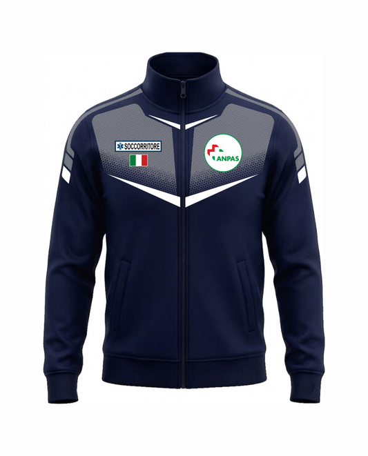 Felpa TRF blu scuro ANPAS
