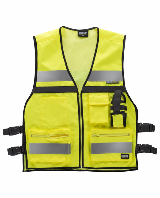 C08 Gilet Operativo Alta visibilità multitasche