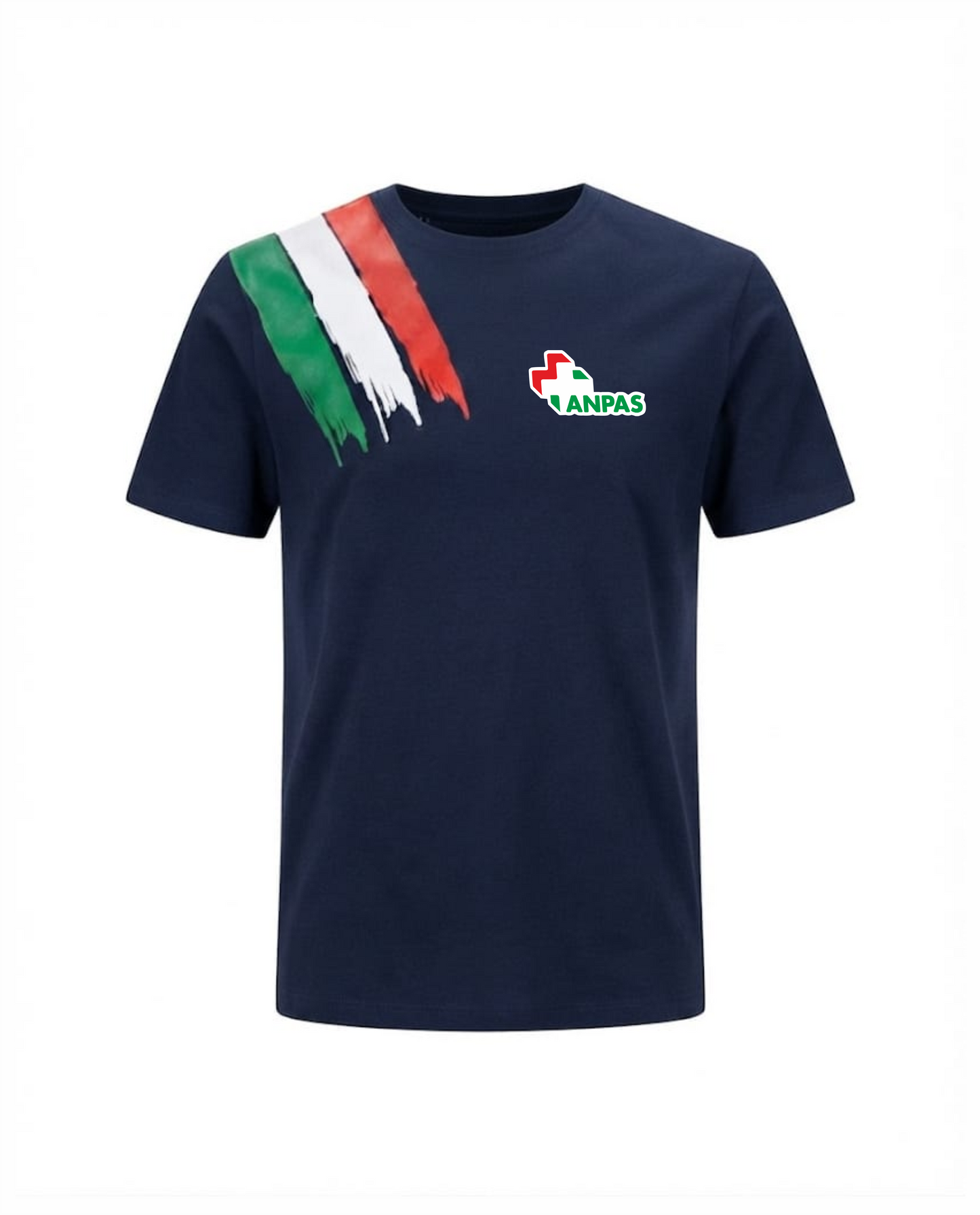 T-shirt ITA blu scuro ANPAS