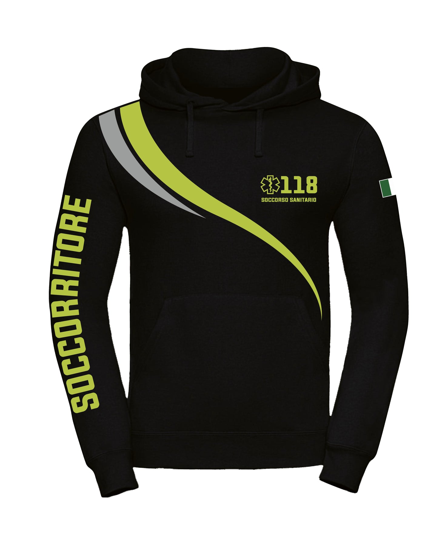 Felpa con cappuccio 118