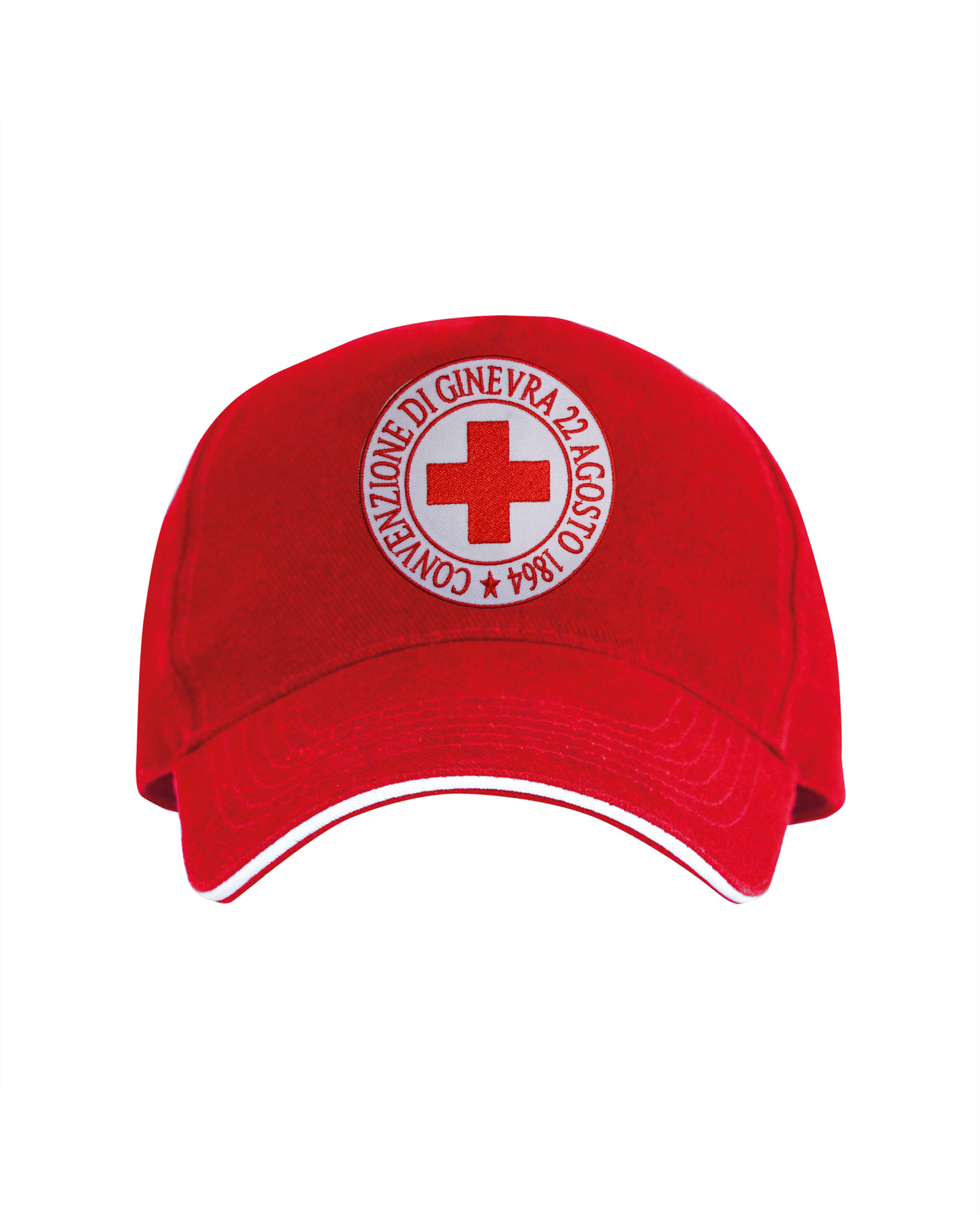 Cappello con visiera della Croce Rossa Italiana