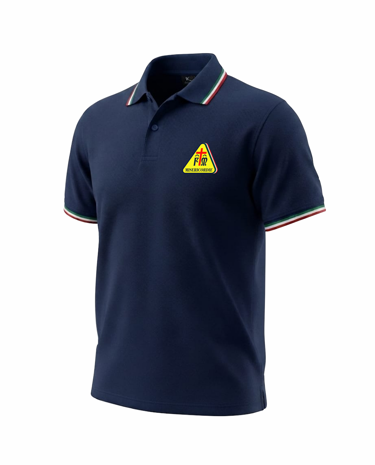 Polo TRIC blu scuro MISERICORDIE