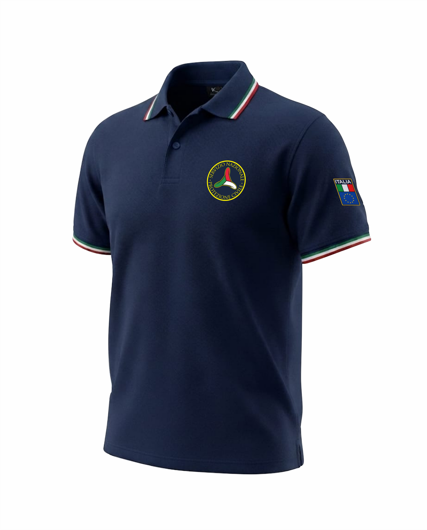 Polo TRIC blu scuro PROTEZIONE CIVILE