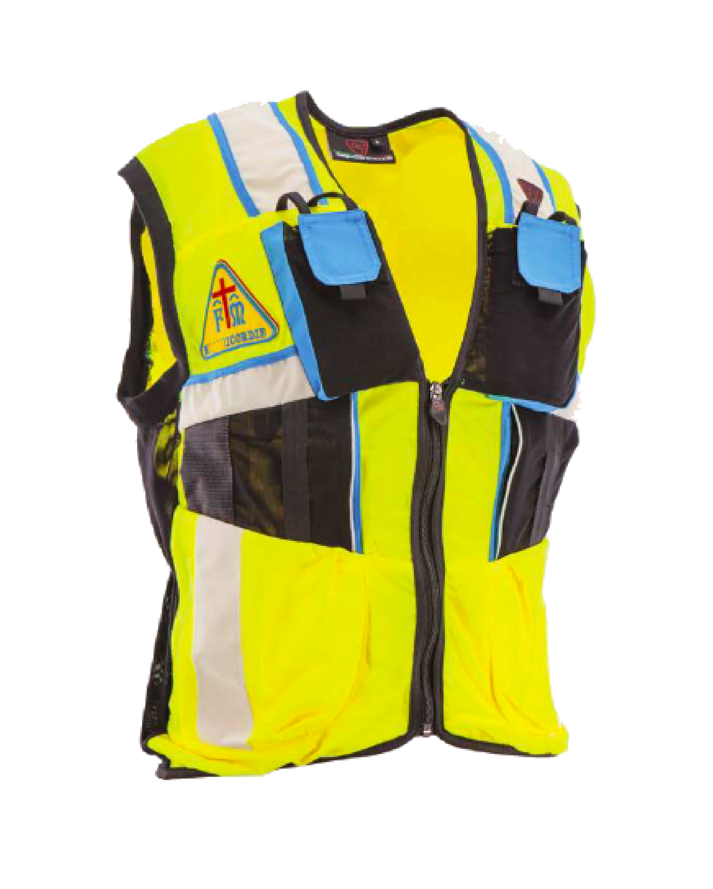 Gilet GILTEC POWER MIS Misericordie D'Italia alta visibilità rifrangente