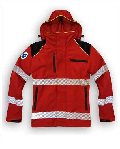 GIACCONE SOFTSHELL PER SOCCORRITORE PERSONALIZZABILE
