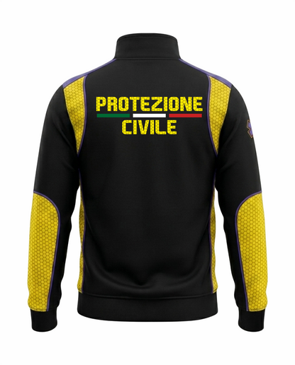 Felpa ESO 2.0 blu scuro PROTEZIONE CIVILE