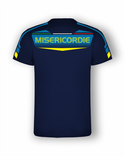 T-shirt Tecnica TRF blu scuro Misericordie