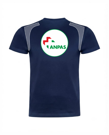 T-shirt ESO blu scuro ANPAS