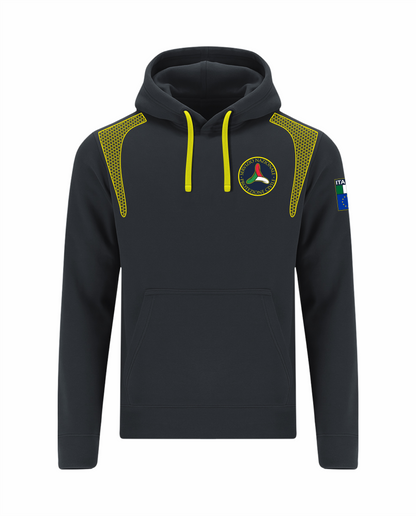 Felpa ESO con cappuccio blu scuro PROTEZIONE CIVILE