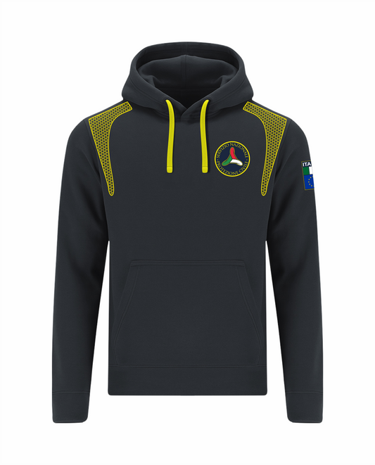 Felpa ESO con cappuccio blu scuro PROTEZIONE CIVILE