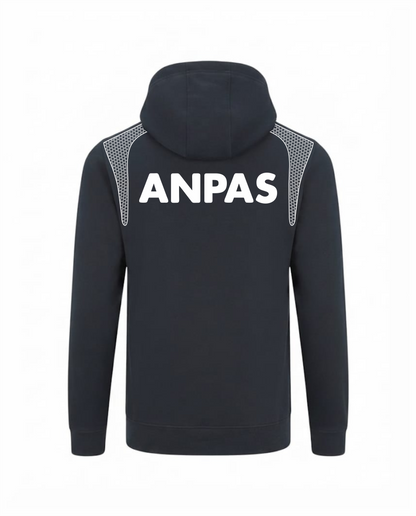Felpa ESO con cappuccio blu scuro ANPAS