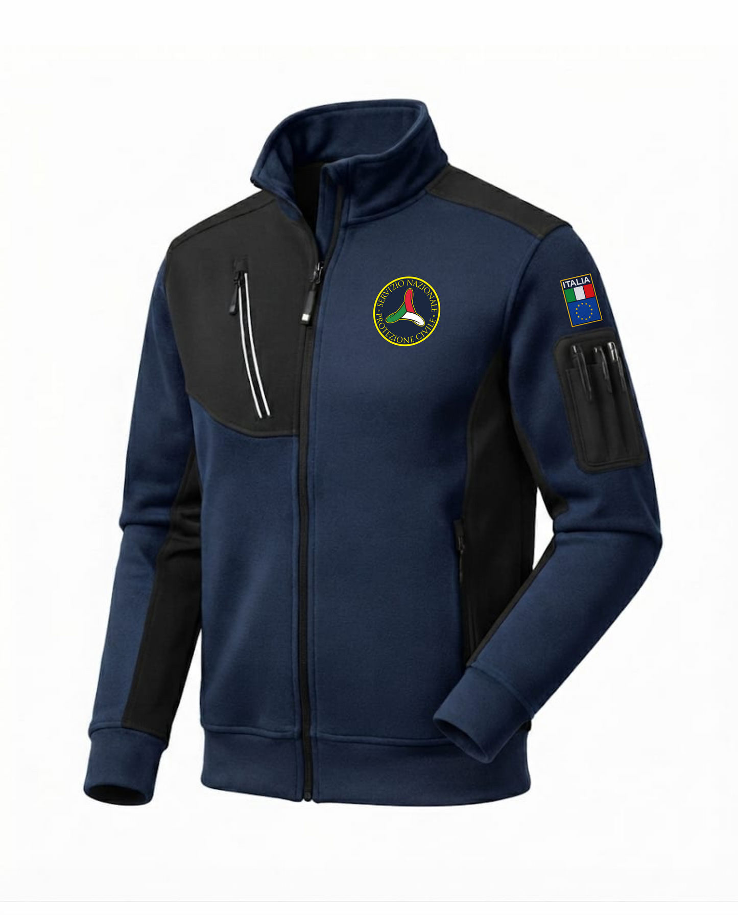 Felpa NIAG blu scuro PROTEZIONE CIVILE
