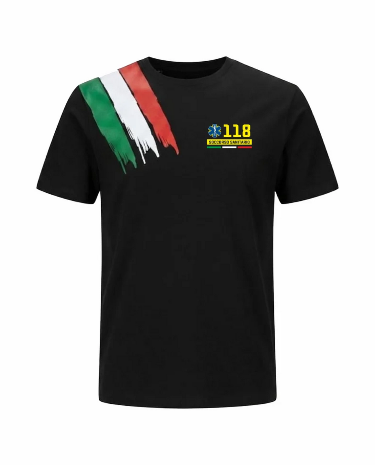 A03 T-shirt ITA nera 118