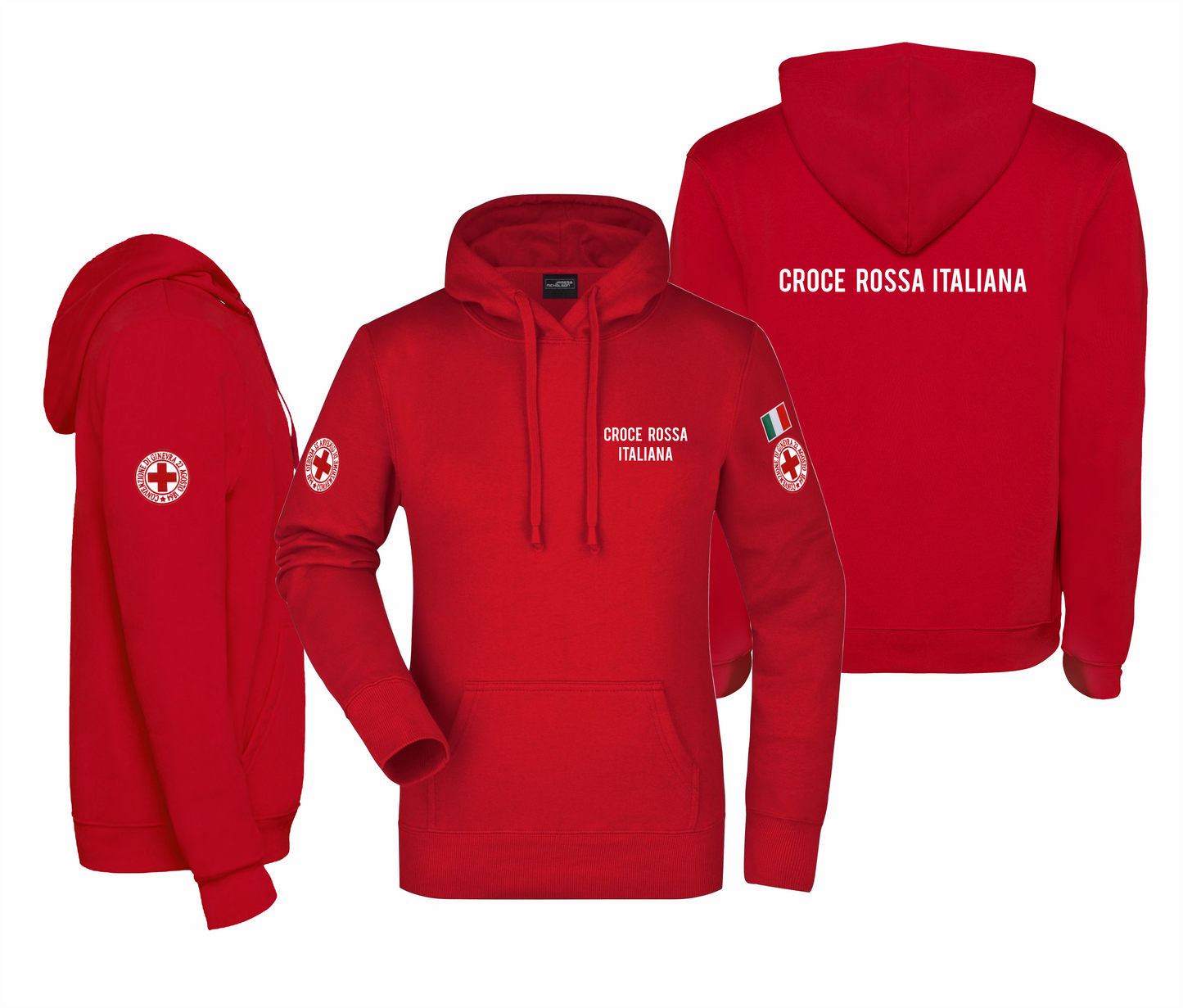 FELPA + T-SHIRT della CROCE ROSSA