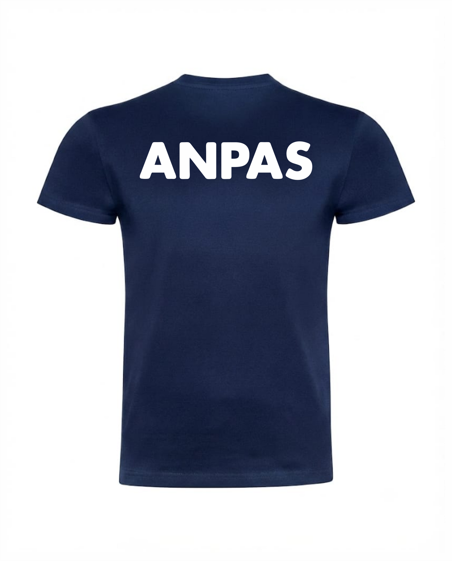 T-shirt LINEAR blu scuro ANPAS