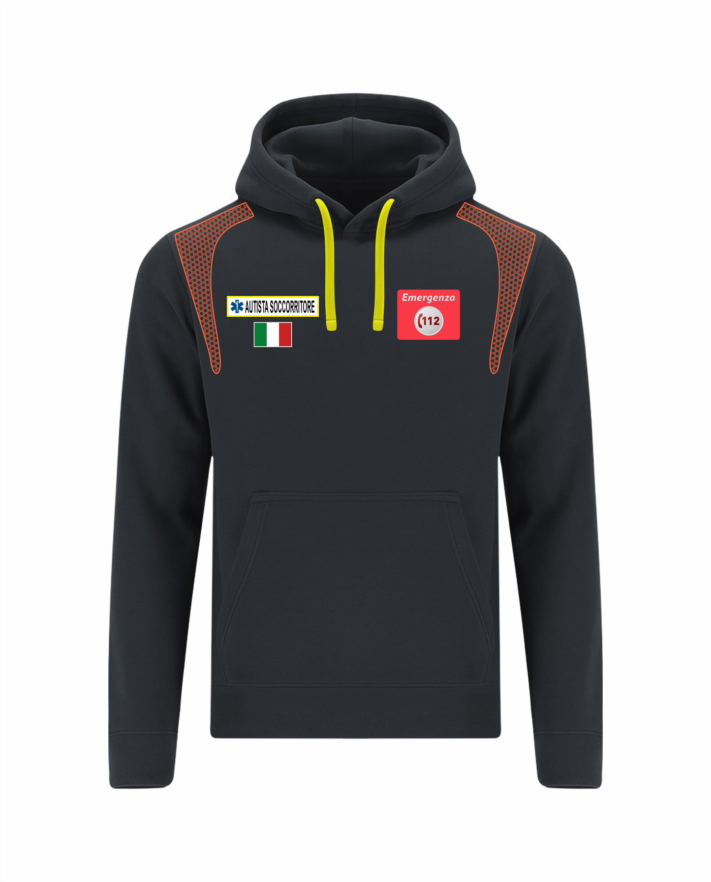 Felpa ESO con cappuccio blu scuro 112
